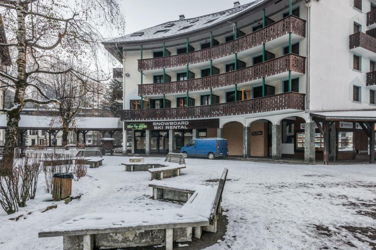 Ferienwohnung Cozy Studio Chamonix Centre Exterior foto